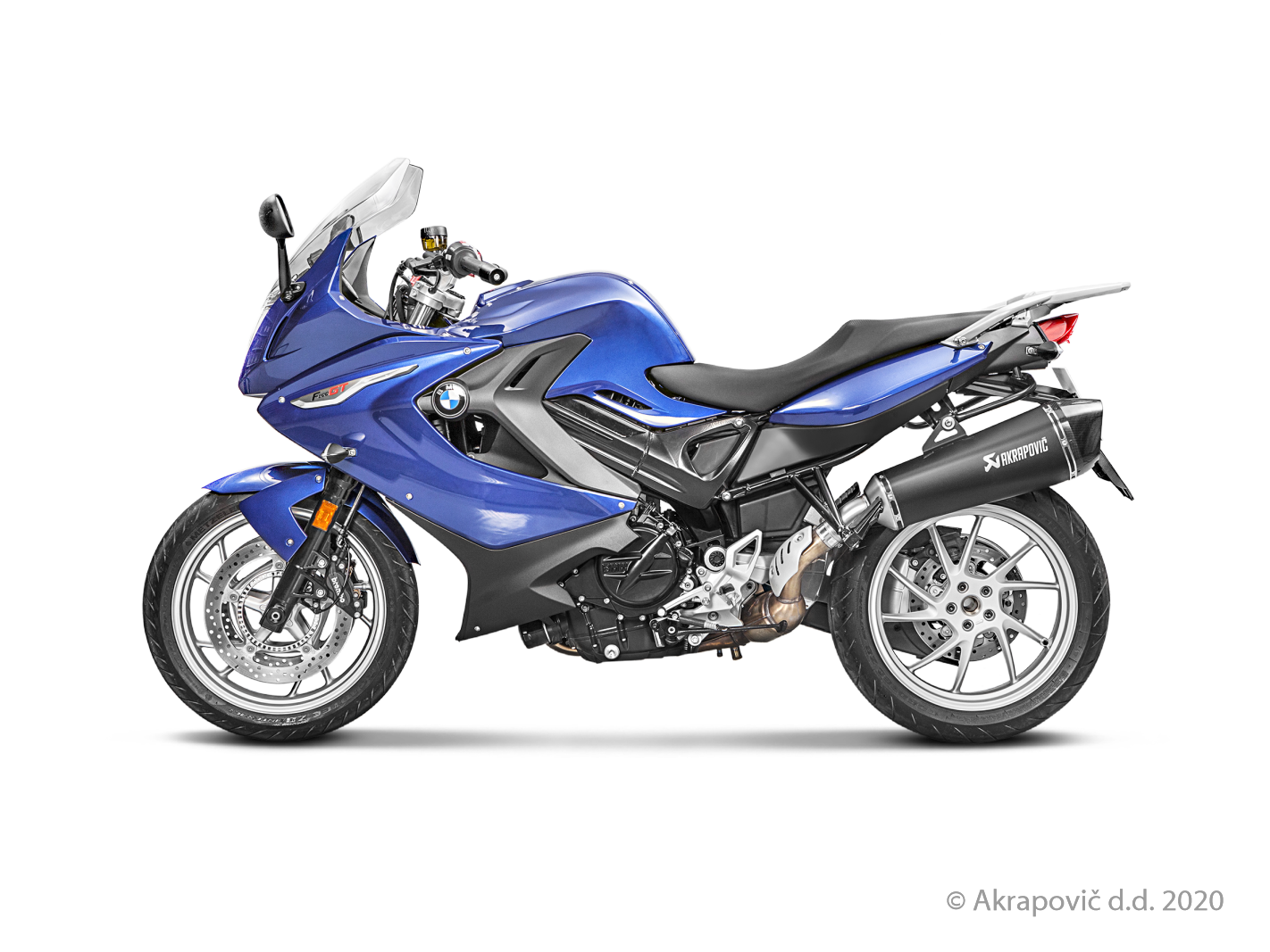 BMW F 800 R Slip-On Line (Titanium) - (2009/2019)