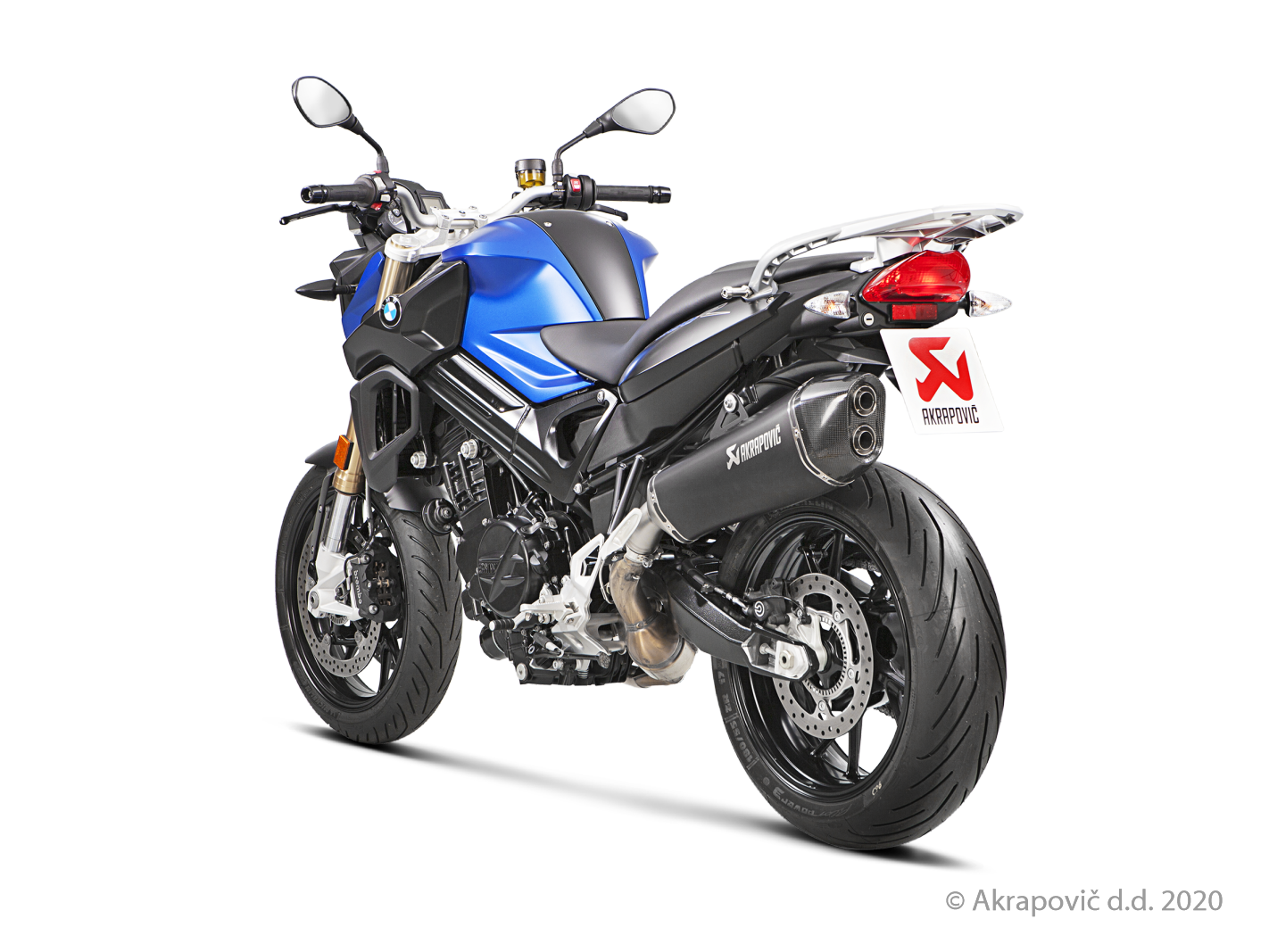 BMW F 800 R Slip-On Line (Titanium) - (2009/2019)