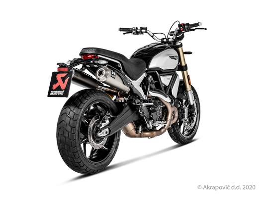 Ducati Scrambler 1100 Slip-On Line (Titanium) - (2018/2020)