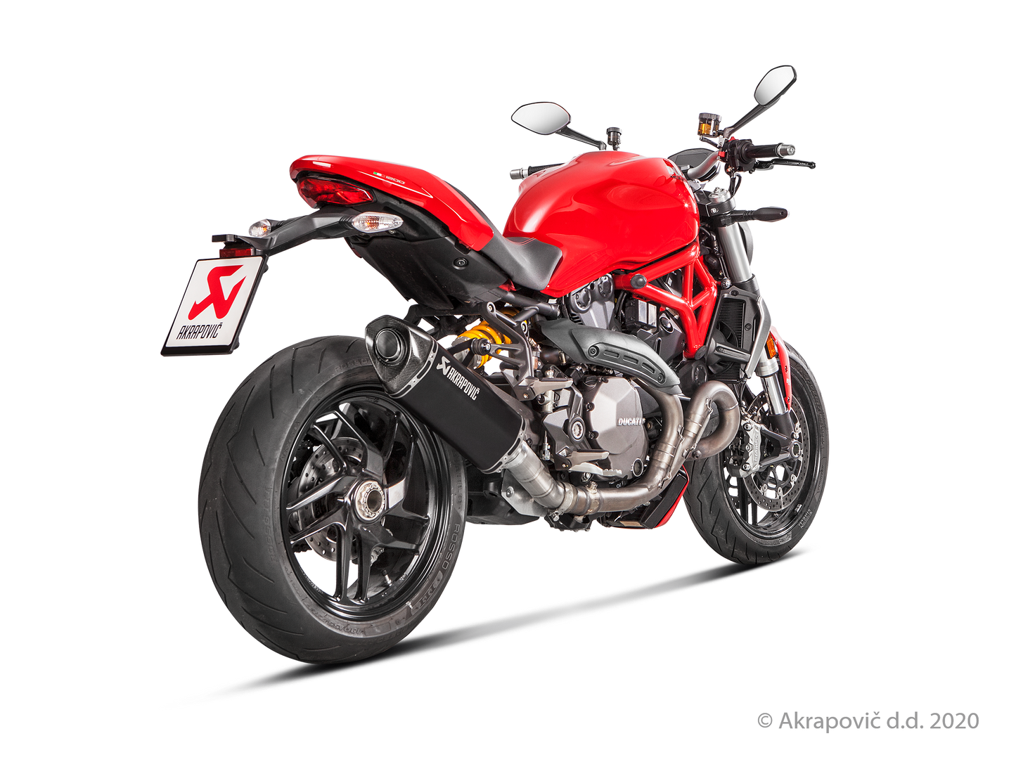 Ducati Monster 1200/1200S Slip-On Line (Titanium) - (2017/2020)