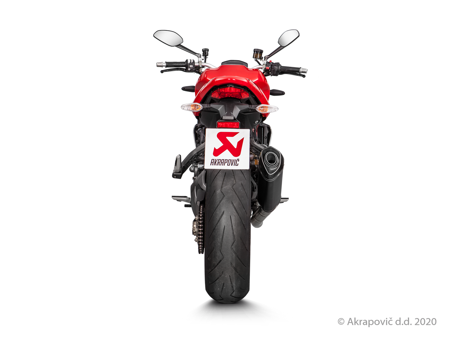 Ducati Monster 1200 R Slip-On Line (Titanium) - (2017/2020)