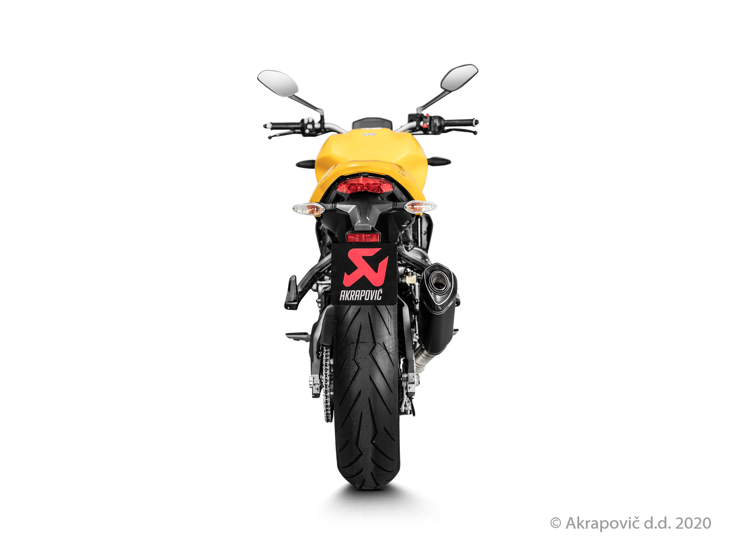 Ducati Monster 1200 R Slip-On Line (Titanium) - (2017/2020)