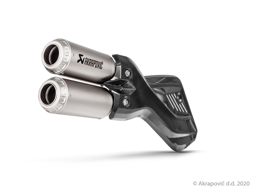 Ducati Multistrada 1200 Enduro Slip-On Line (Titanium) - (2017/2018)