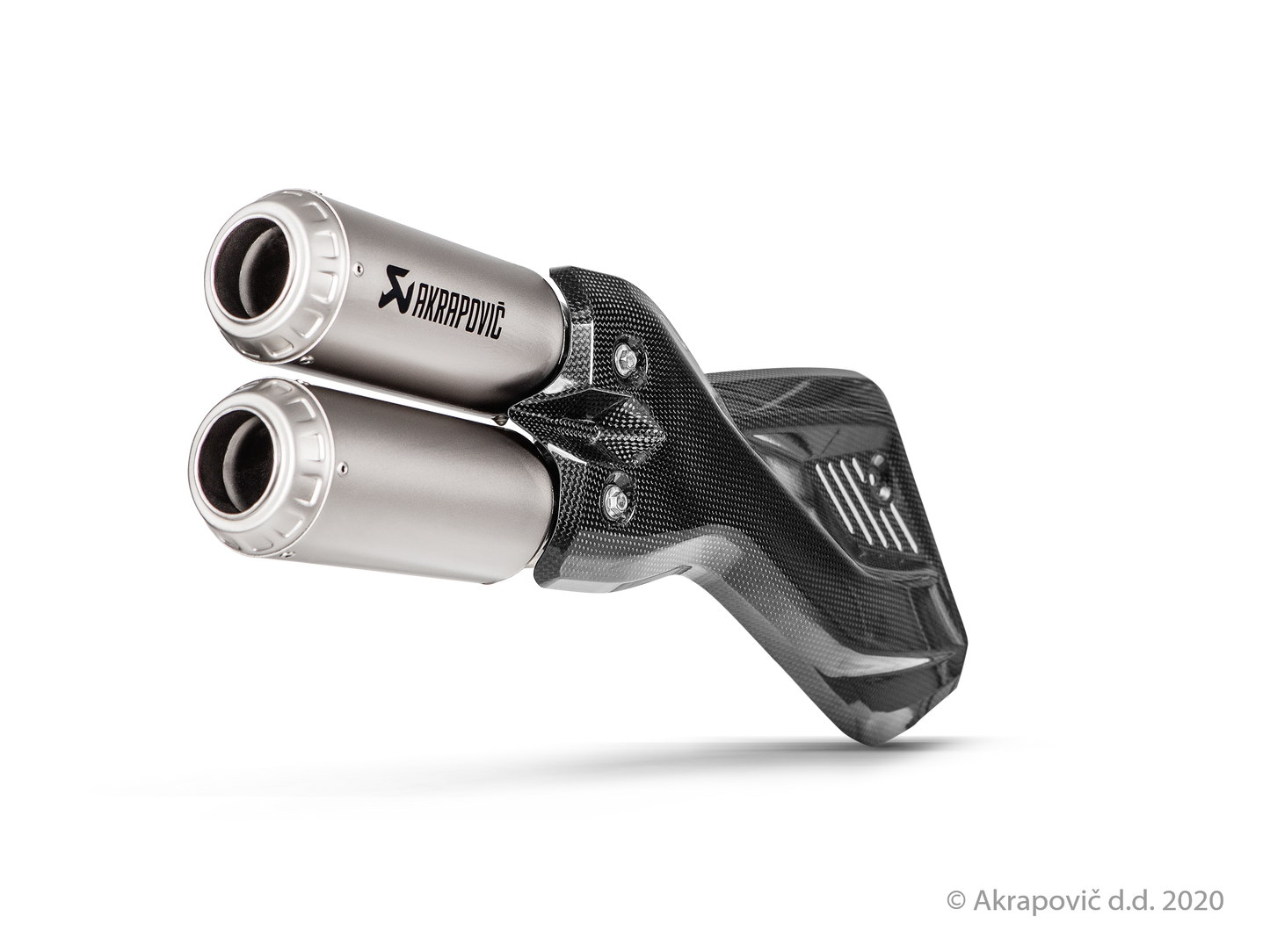 Ducati Multistrada 1260 Enduro Slip-On Line (Titanium) - (2019/2020)