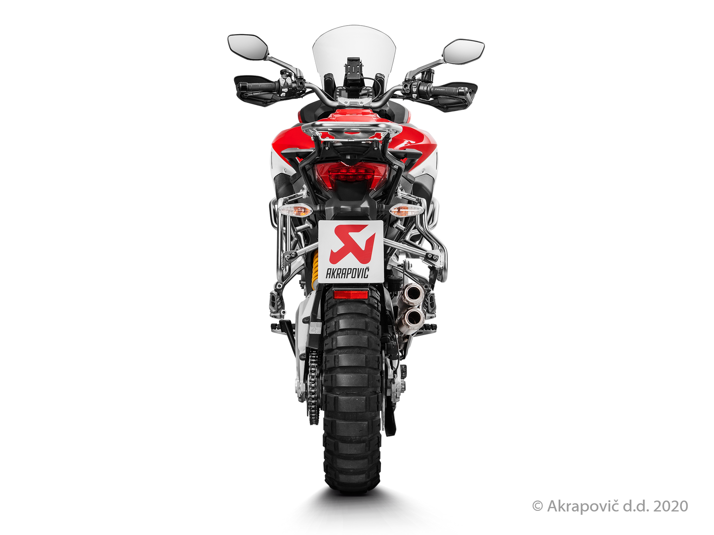 Ducati Multistrada 1260 Enduro Slip-On Line (Titanium) - (2019/2020)