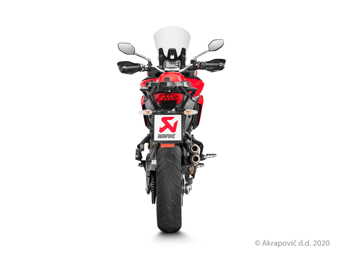 Ducati Multistrada 1260 Enduro Slip-On Line (Titanium) - (2019/2020)