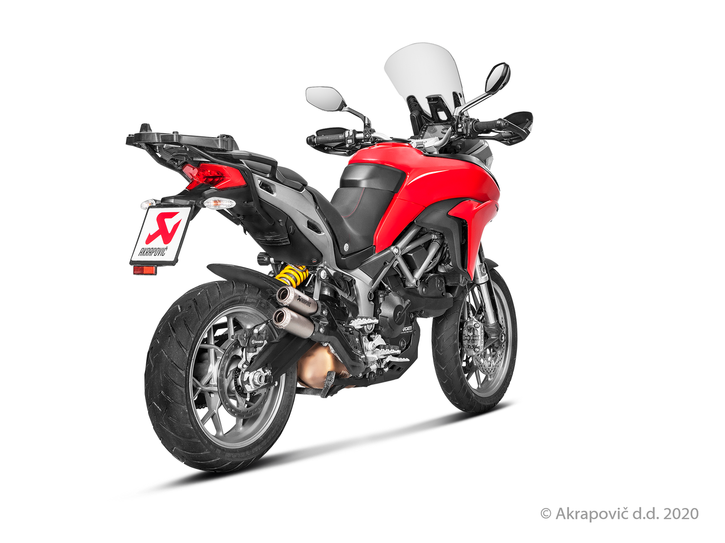 Ducati Multistrada 1260 Enduro Slip-On Line (Titanium) - (2019/2020)