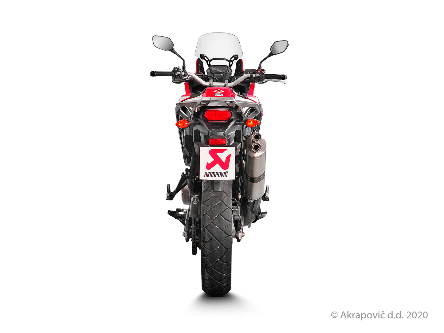 Honda CRF1000L Africa Twin Slip-On Line (Titanium) - (2016/2019)