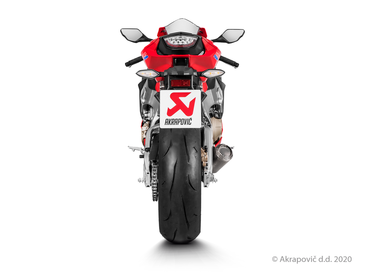 Honda CBR1000RR ABS Slip-On Line (Titanium) - (2017/2019)