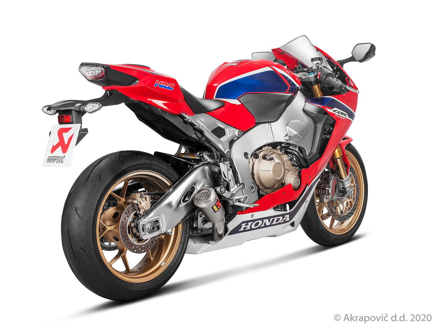 Honda CBR1000RR ABS Slip-On Line (Titanium) - (2017/2019)