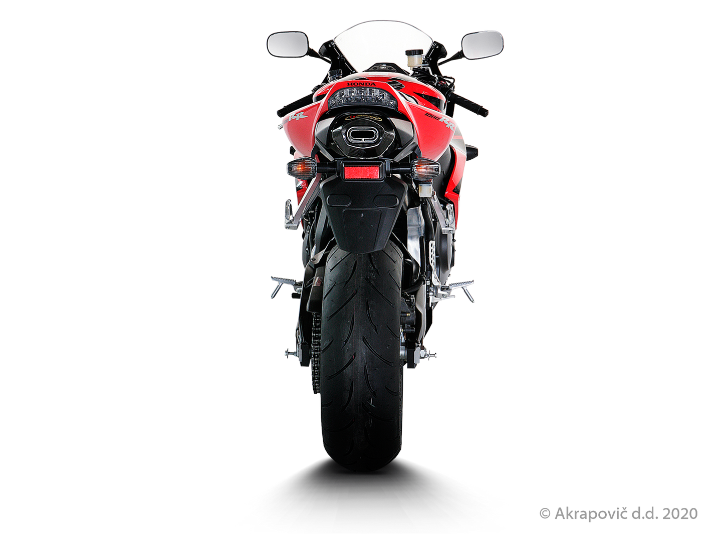 Honda CBR1000RR Slip-On Line (Carbon) - (2006/2007)