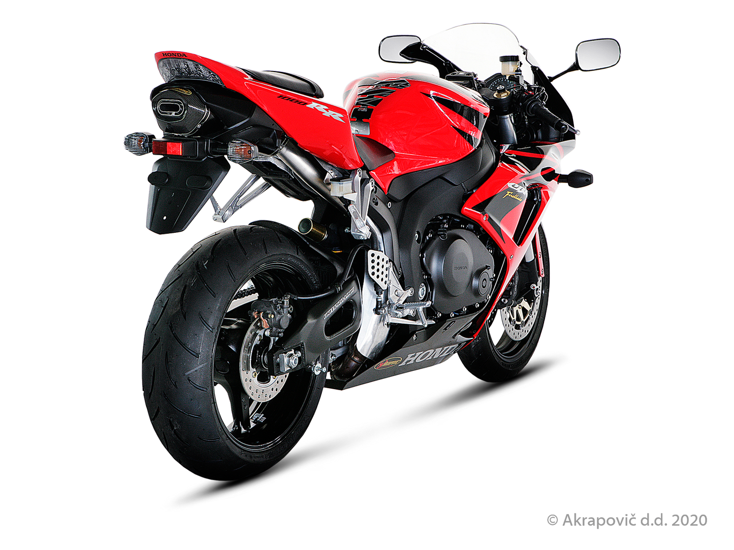 Honda CBR1000RR Slip-On Line (Carbon) - (2006/2007)