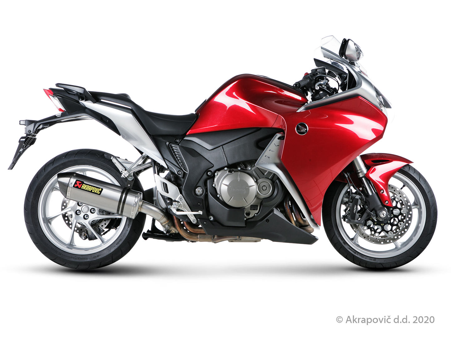 Honda VFR1200F Slip-On Line (Titanium) - (2010/2015)