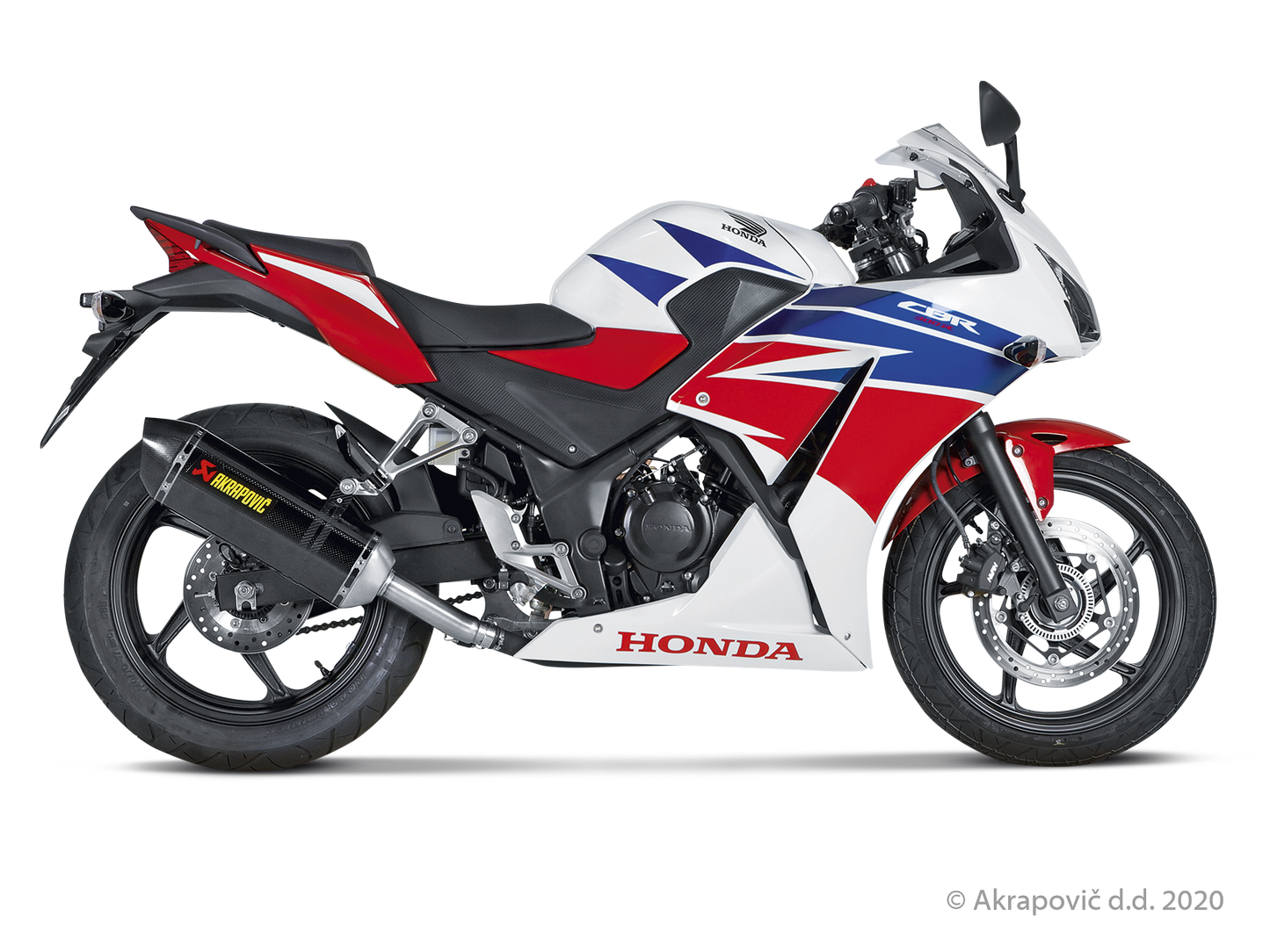 Honda CBR300R Slip-On Line (Carbon) - (2014/2016)