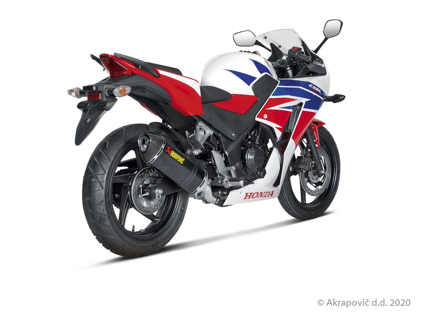 Honda CBR300R Slip-On Line (Carbon) - (2014/2016)