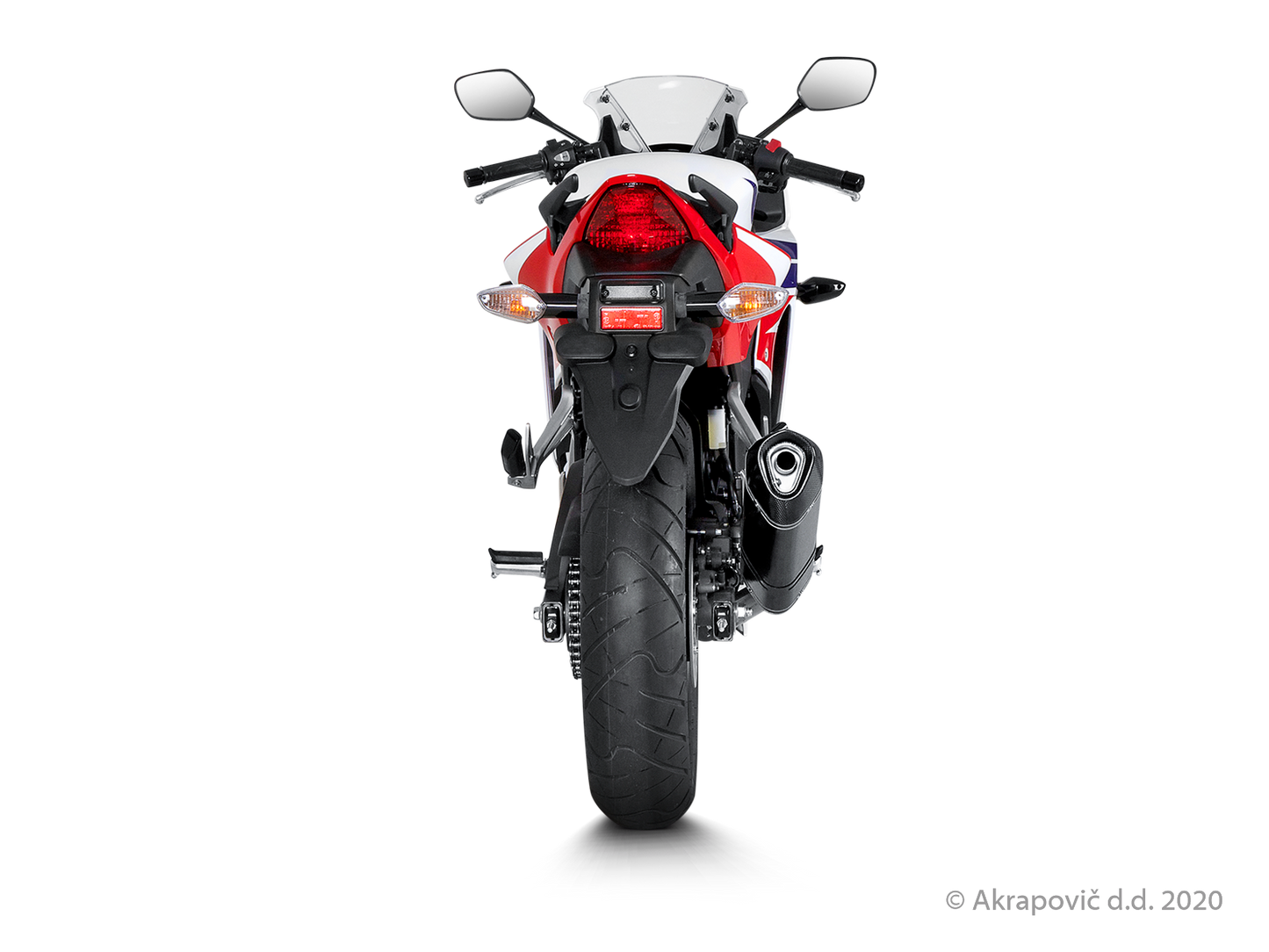 Honda CBR300R Slip-On Line (Carbon) - (2014/2016)
