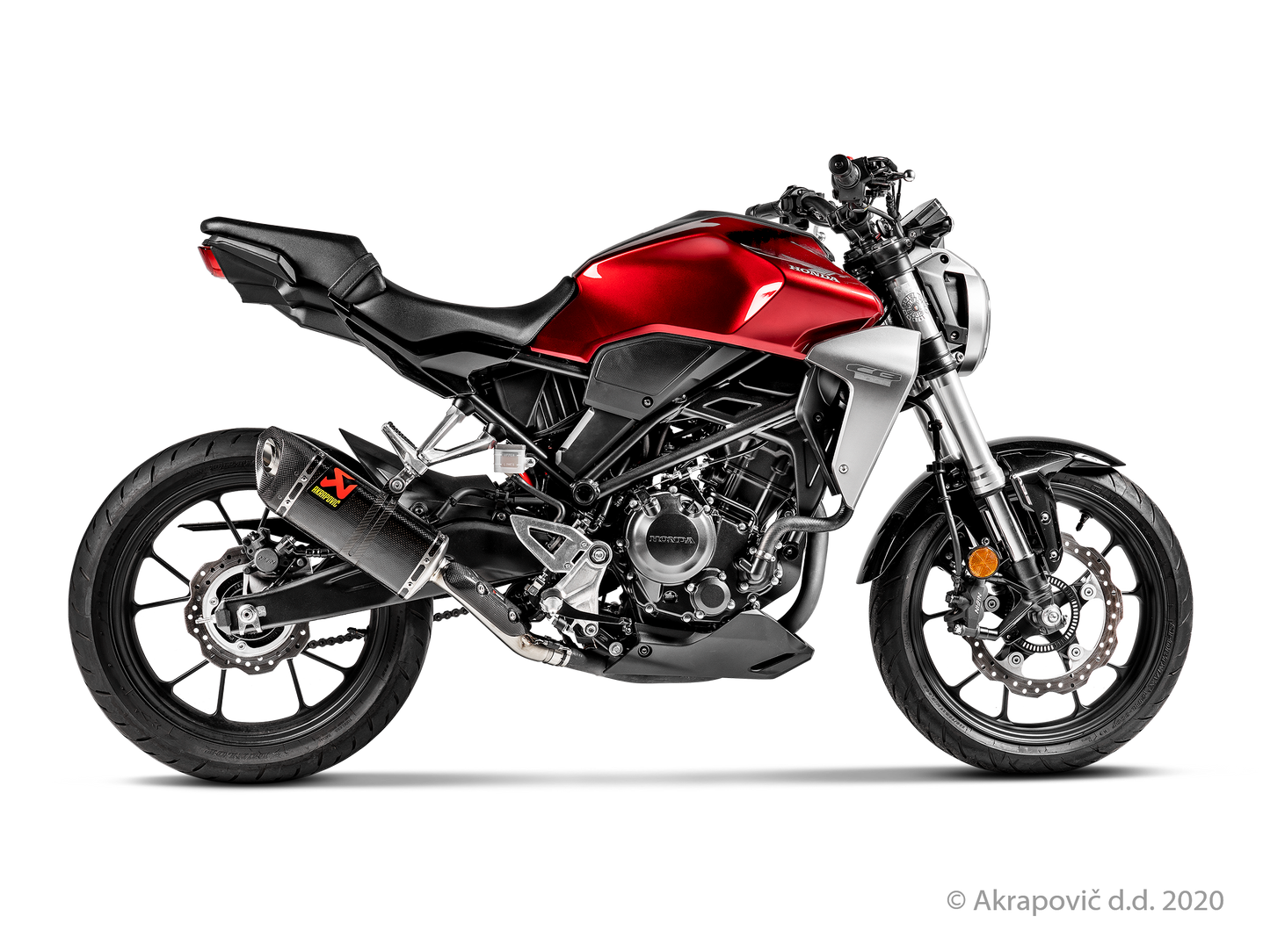 Honda CB300R Slip-On Line (Carbon) - (2018/2020)