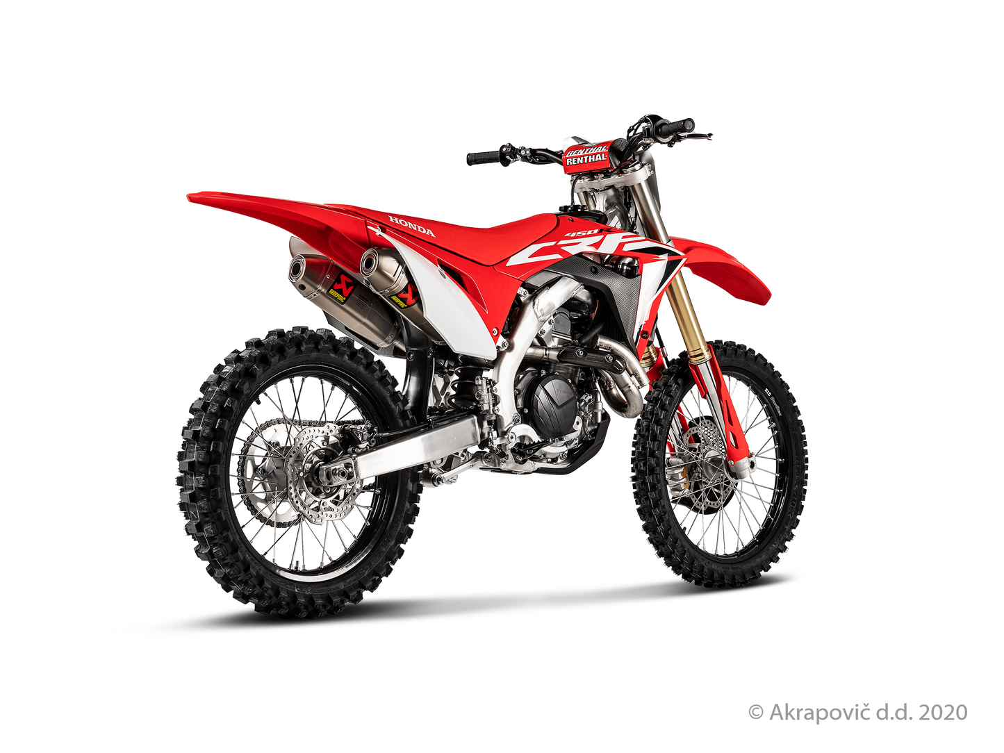 Honda CRF450R / 450RX Racing Line (Titanium) - (2020/2020)