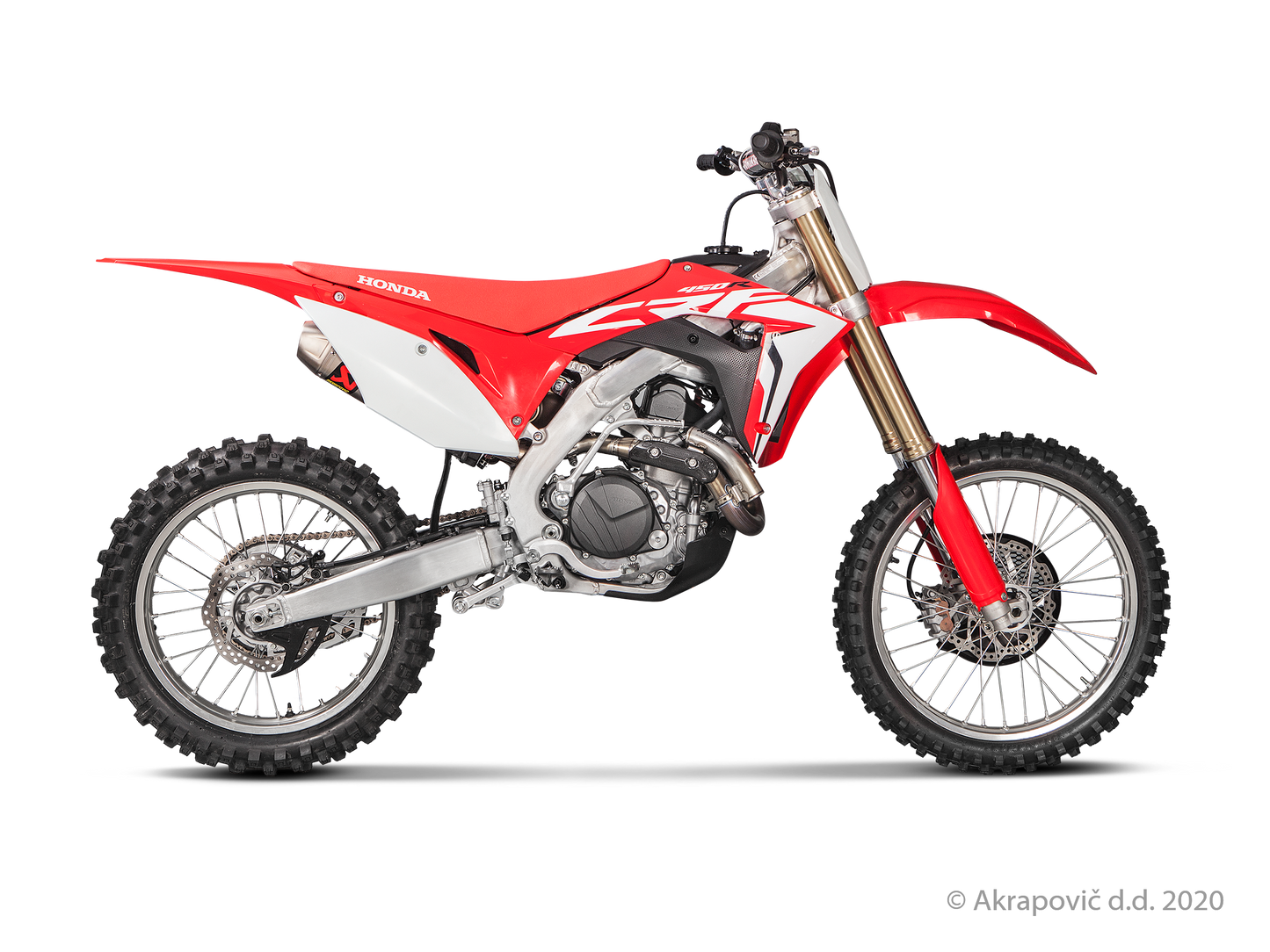 Honda CRF450R / 450RX Racing Line (Titanium) - (2020/2020)