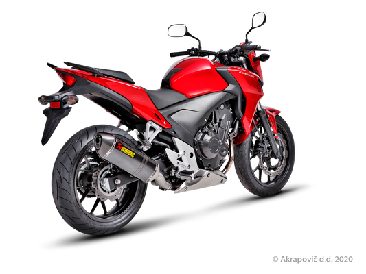 Honda CB400/500F Slip-On Line (Carbon) - (2013/2015)