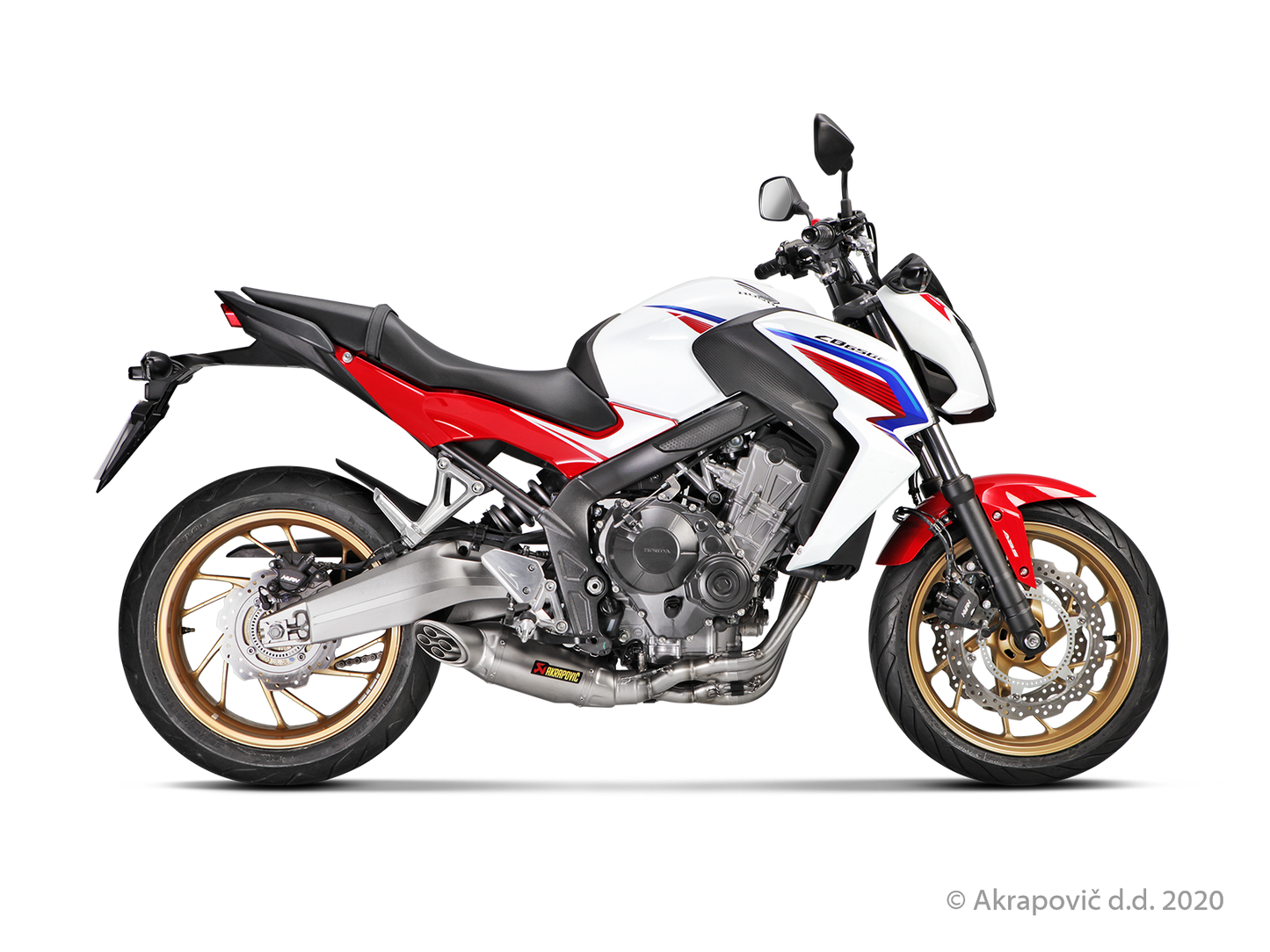 Honda CB650F Racing Line (Titanium) - (2014/2016)
