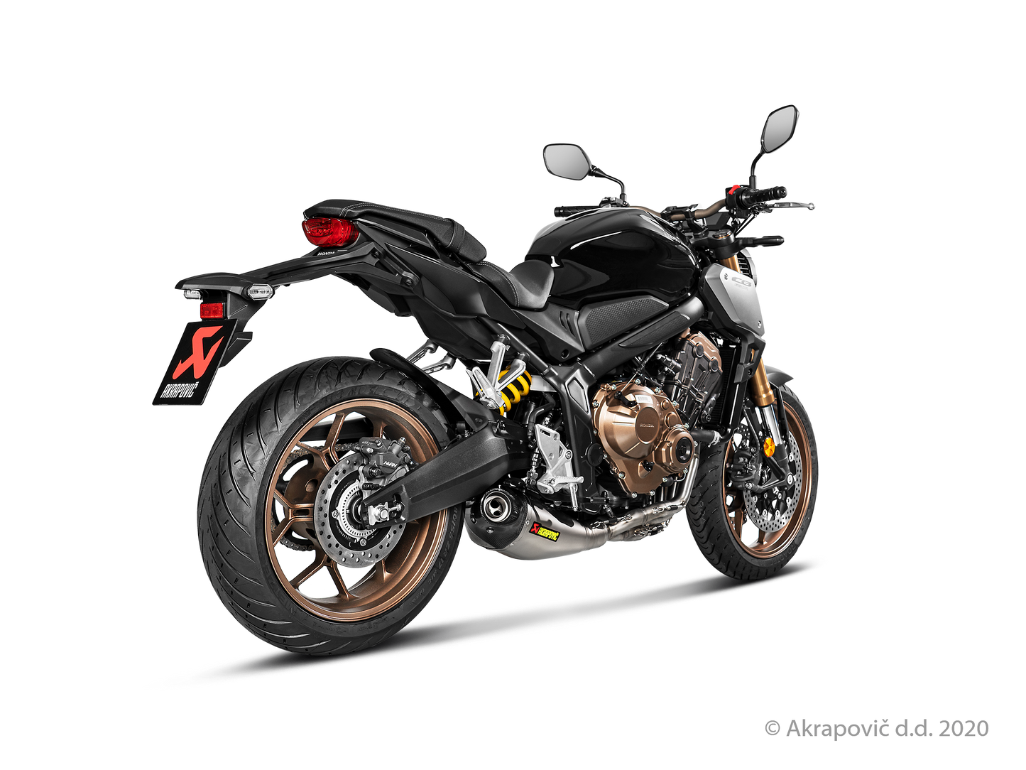 Honda CB650F Racing Line (Titanium) - (2014/2018)