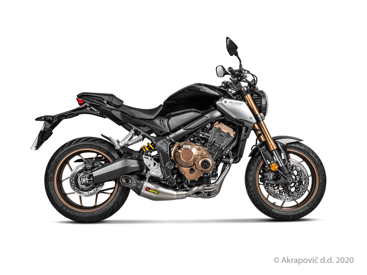 Honda CB650F Racing Line (Titanium) - (2014/2018)