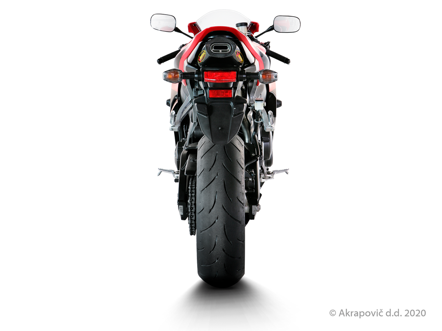 Honda CBR600RR Slip-On Line (Titanium) - (2010/2011)