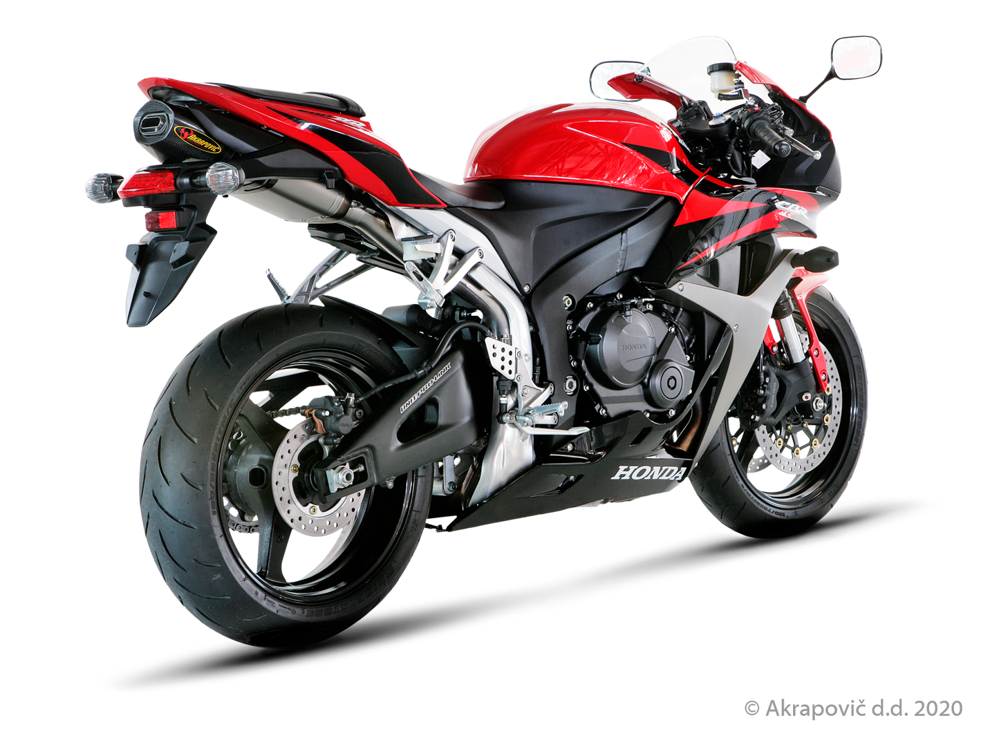 Honda CBR600RR Slip-On Line (Titanium) - (2010/2011)