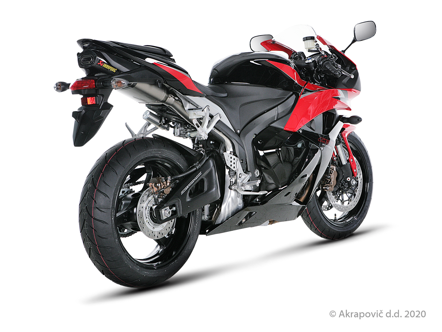 Honda CBR600RR Slip-On Line (Titanium) - (2009/2014)
