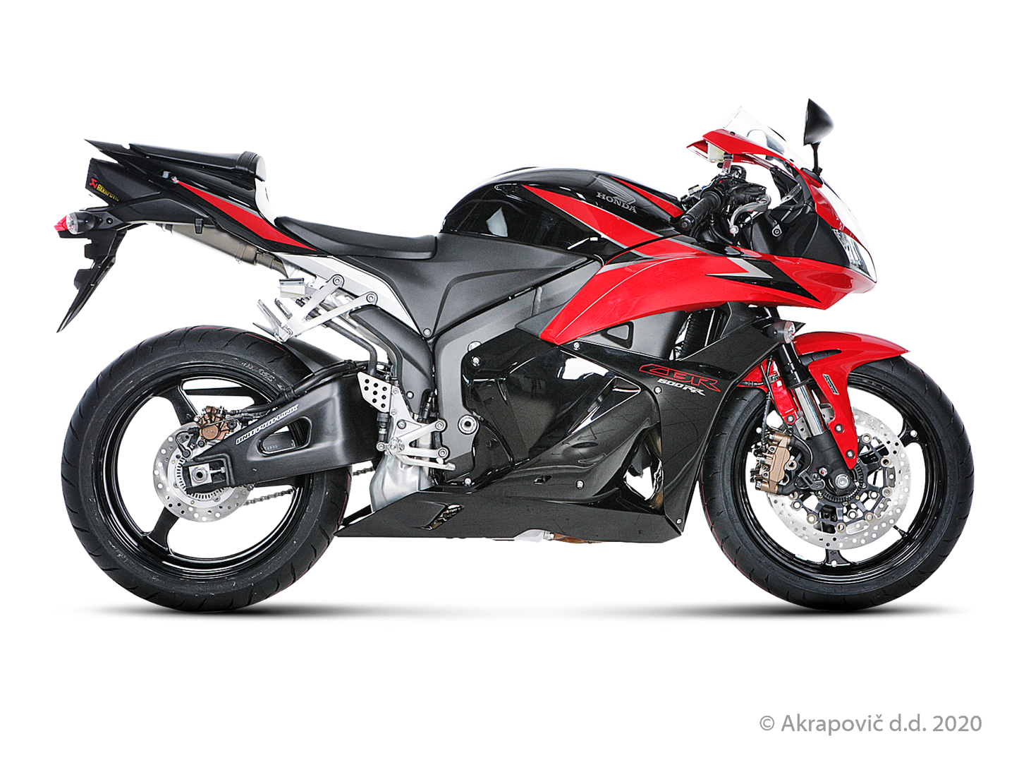 Honda CBR600RR Slip-On Line (Titanium) - (2009/2014)