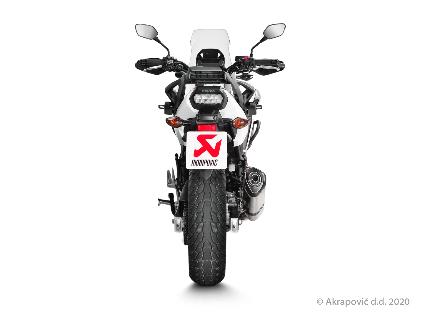 Honda NC700/ NC750X Slip-On Line (Titanium) - (2012/2020)