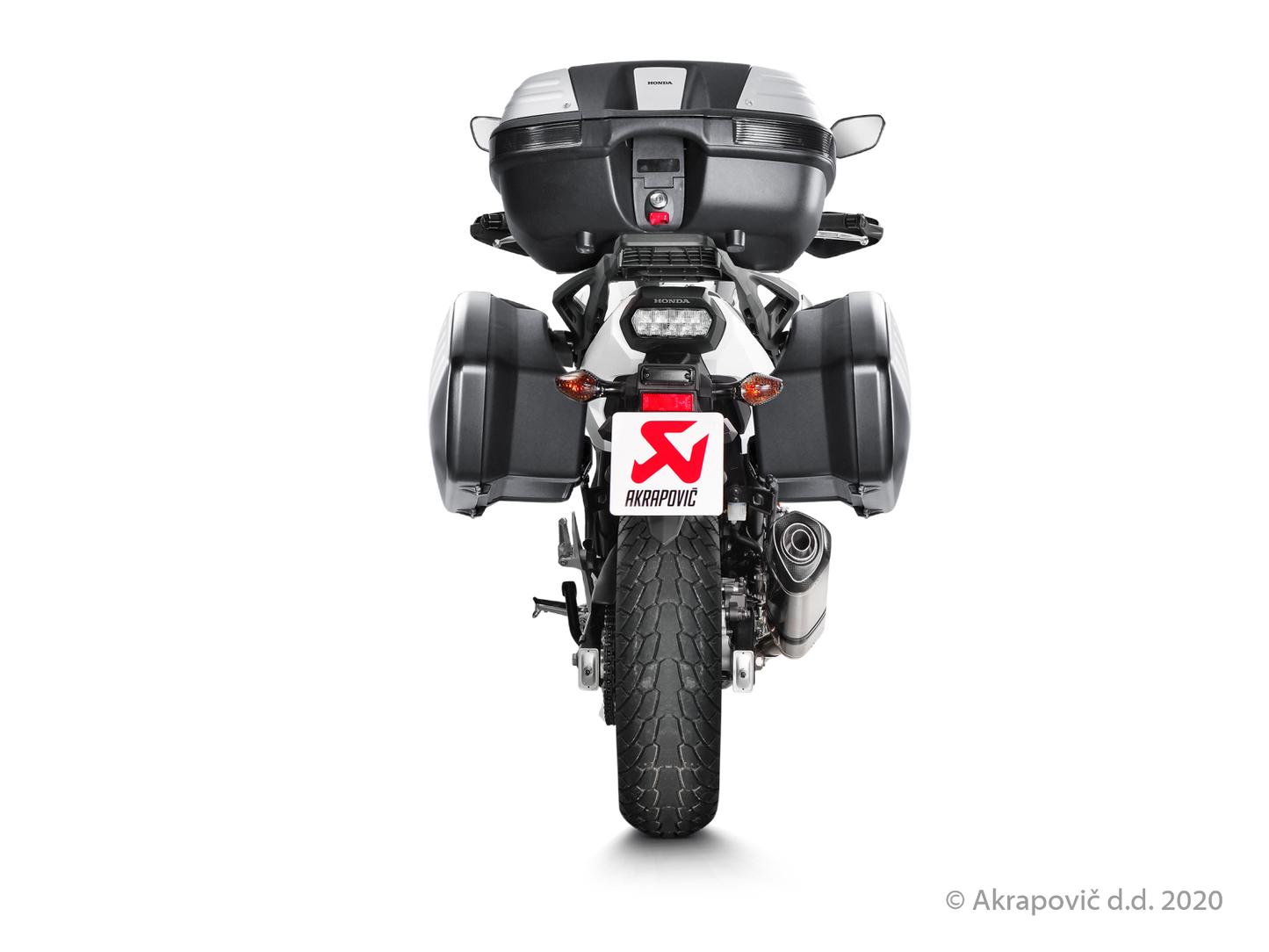 Honda NC700/ NC750X Slip-On Line (Titanium) - (2012/2020)