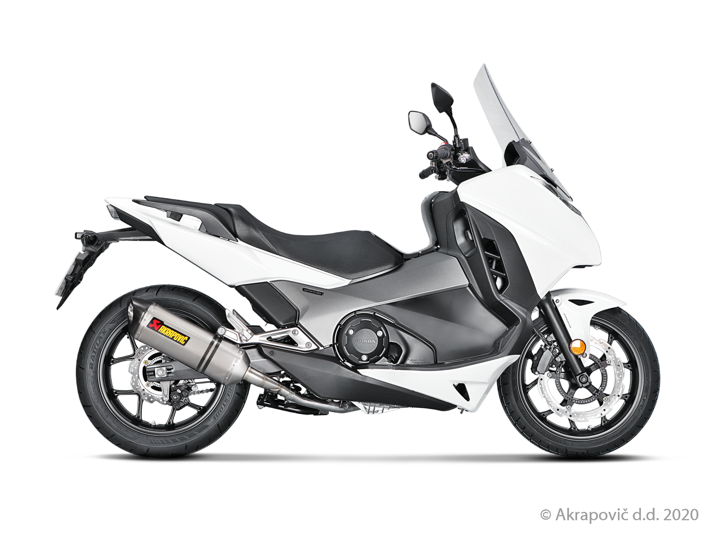 Honda NC700/ NC750X Slip-On Line (Titanium) - (2012/2020)