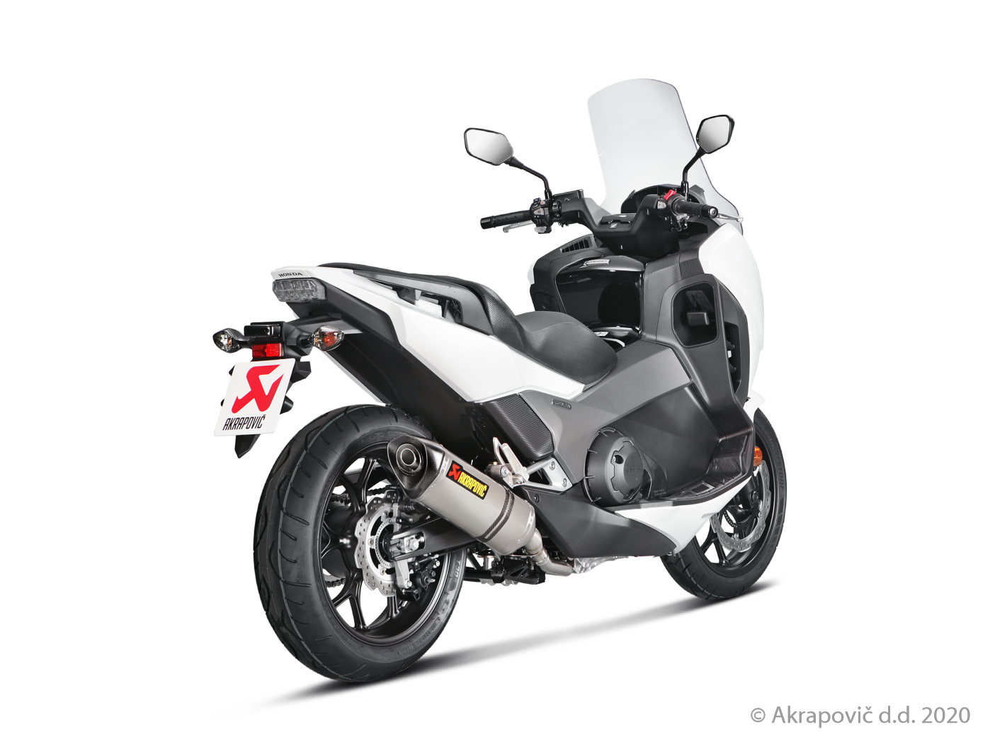 Honda NC700/ NC750X Slip-On Line (Titanium) - (2012/2020)