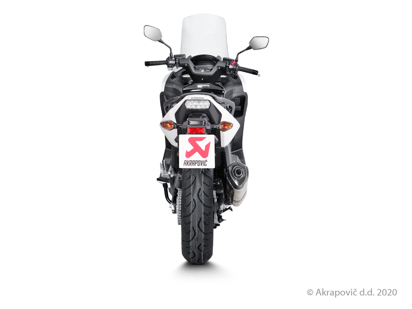 Honda NC700/ NC750X Slip-On Line (Titanium) - (2012/2020)