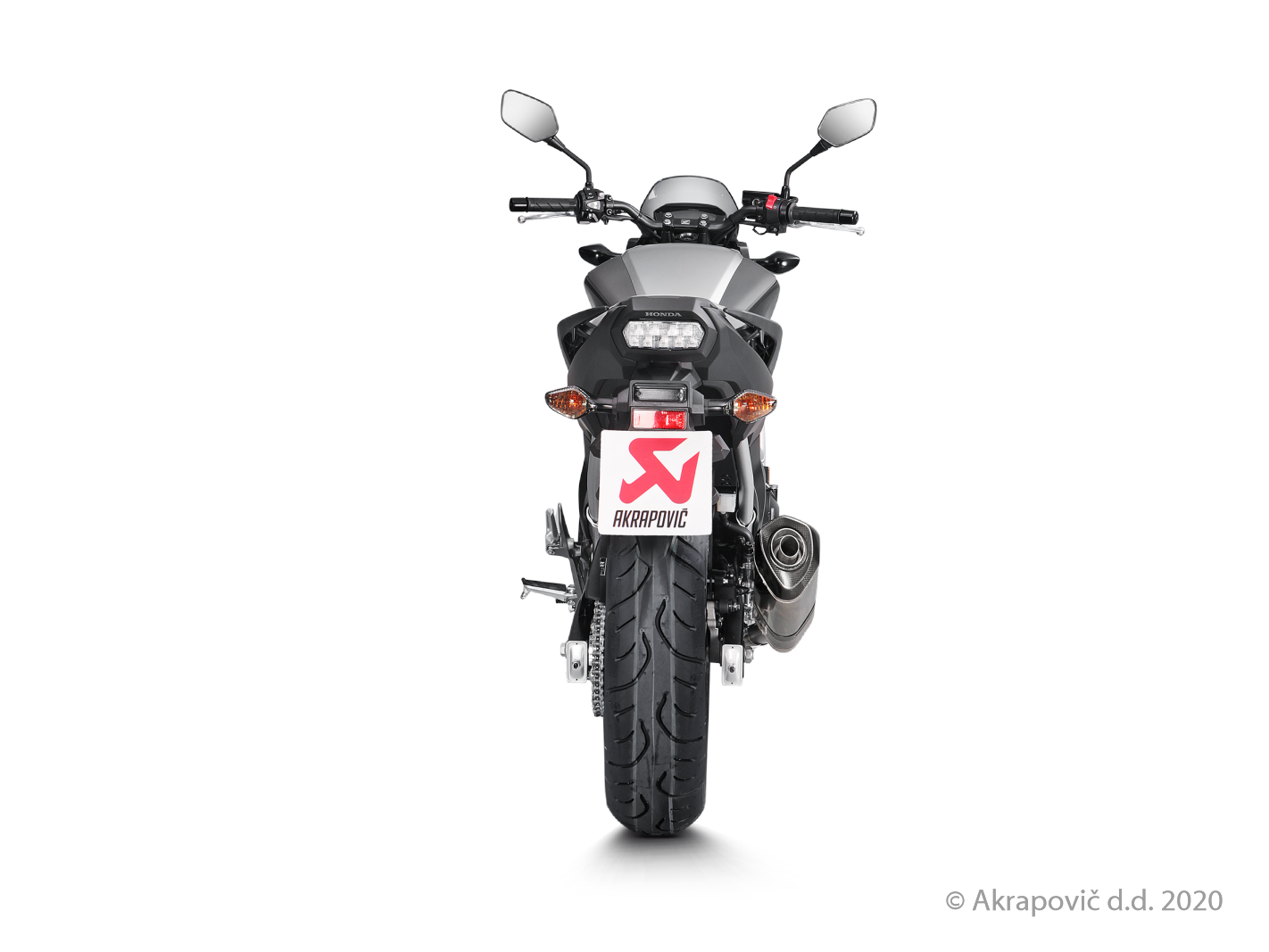 Honda NC700/ NC750X Slip-On Line (Titanium) - (2012/2020)