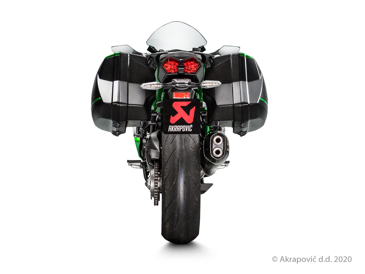 Kawasaki Ninja H2 SX Slip-On Line (Titanium) - (2018/2020)