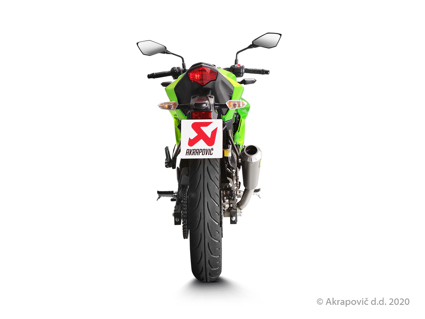 Kawasaki Ninja 250SL Slip-On Line (Titanium) - (2015/2017)