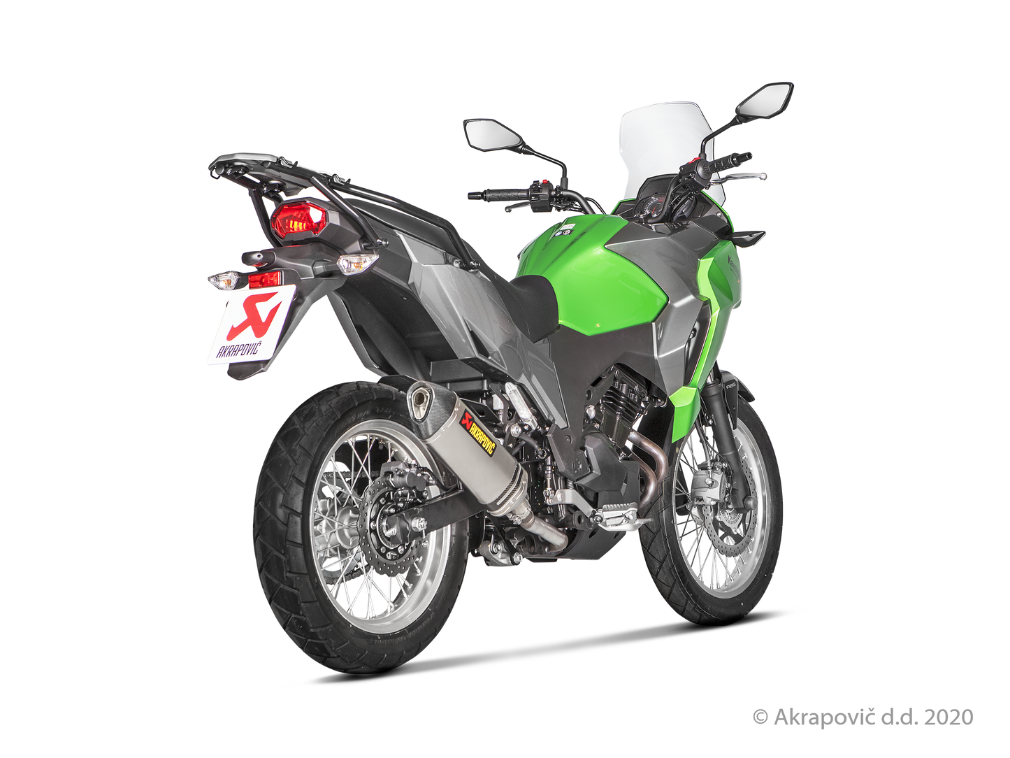 Kawasaki Versys-X 250/300 Slip-On Line (Titanium) - (2017/2020)