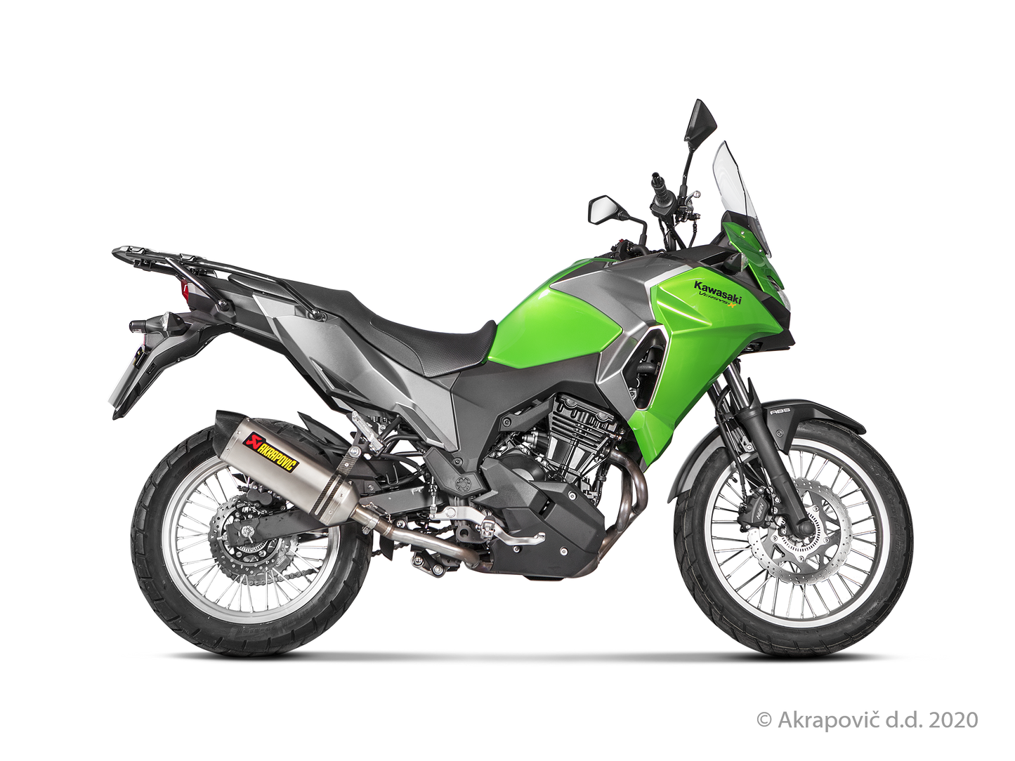 Kawasaki Versys-X 250/300 Slip-On Line (Titanium) - (2017/2020)