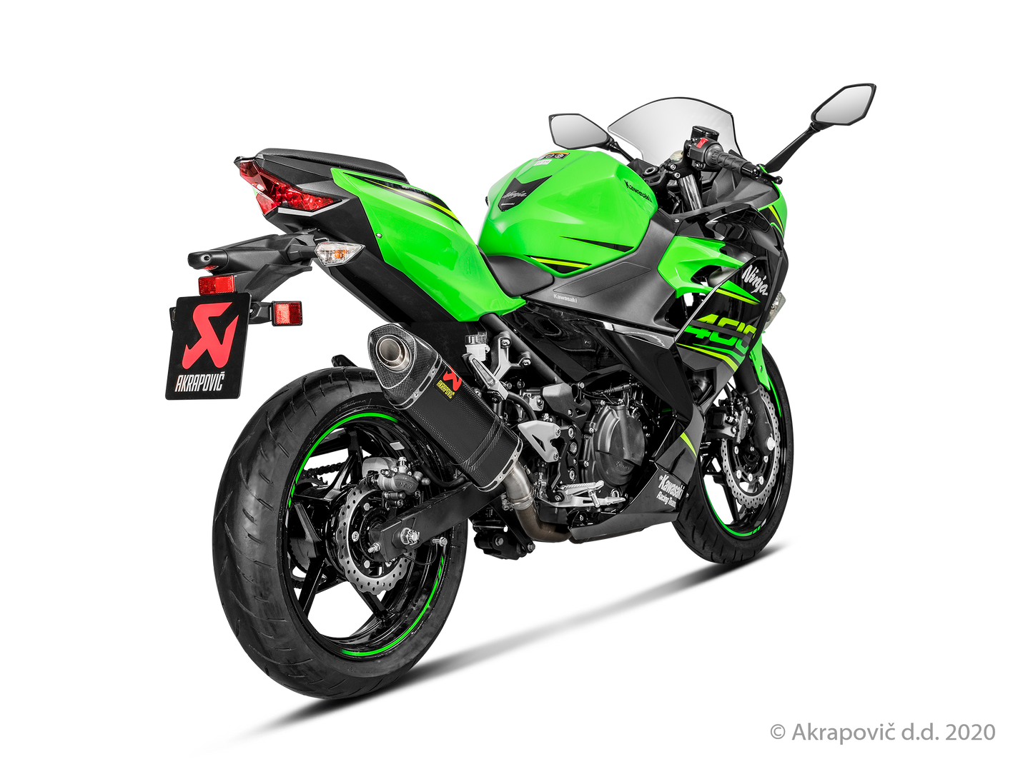 Kawasaki Ninja 500 / Z500 Slip-On Line (Carbon) - (2024/2026)