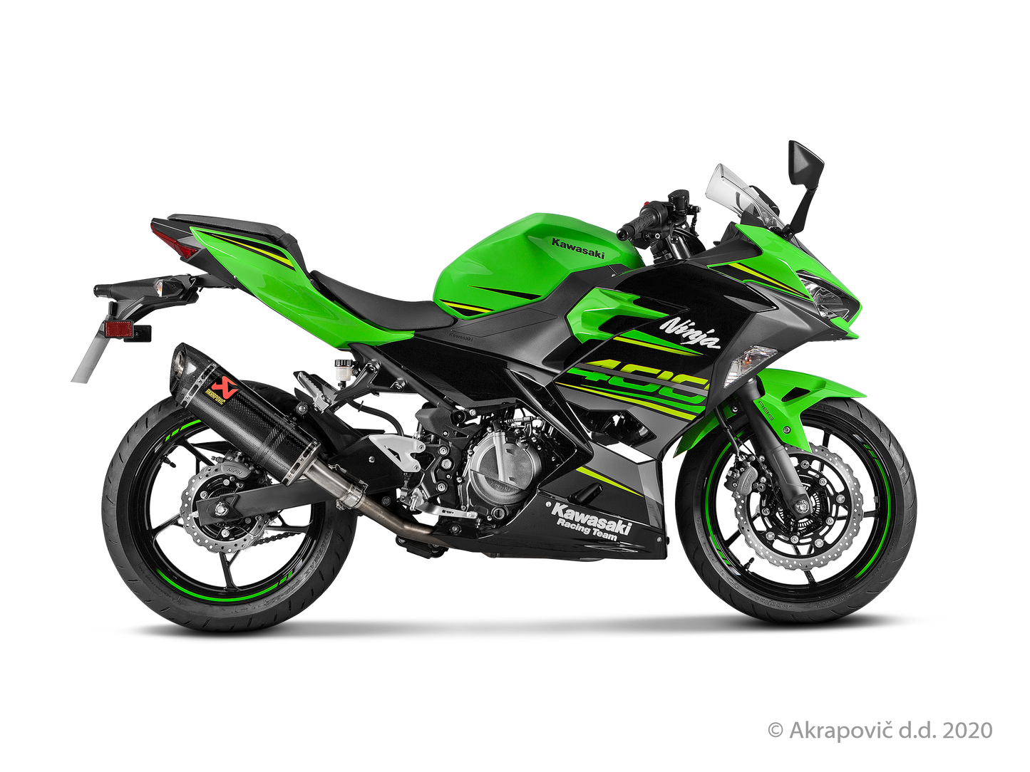Kawasaki Ninja 500 / Z500 Slip-On Line (Carbon) - (2024/2026)