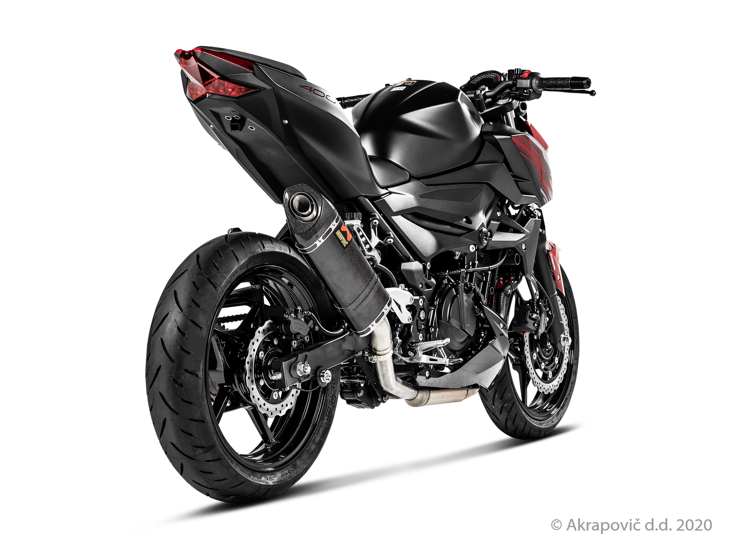 Kawasaki Ninja 500 / Z500 Slip-On Line (Carbon) - (2024/2026)