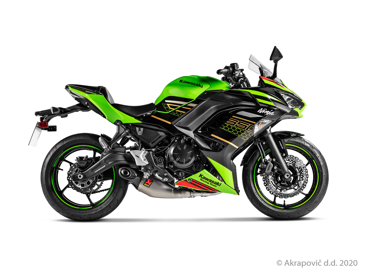 Kawasaki Z650 Racing Line (Titanium) - (2017/2020)