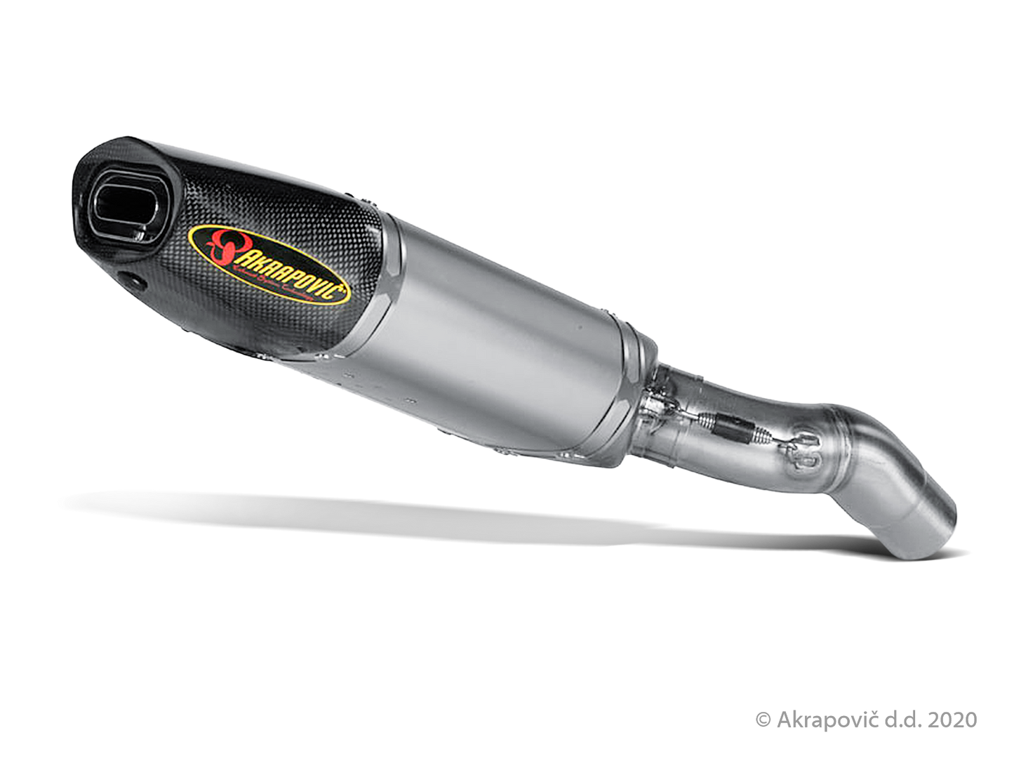 Kawasaki Ninja ZX-6R Slip-On Line (Titanium) - (2007/2008)