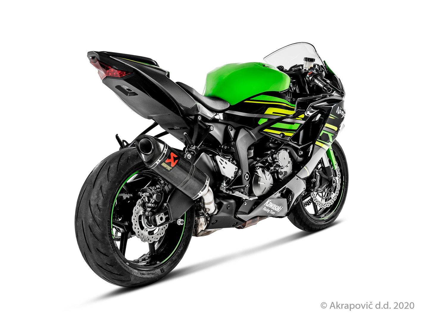 Kawasaki Ninja ZX-6R Slip-On Line (Carbon) - (2009/2026)