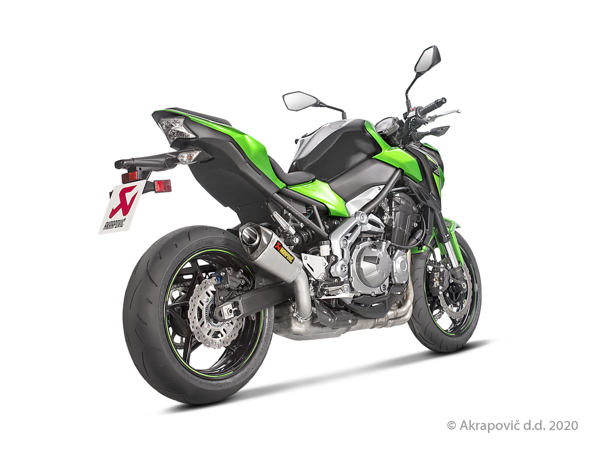 Kawasaki Z900 Slip-On Line (Titanium) - (2017/2019)
