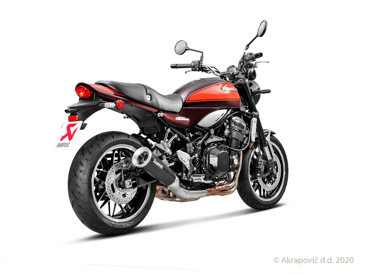 Kawasaki Z900 RS / Cafe Slip-On Line (Titanium) - (2018/2025)