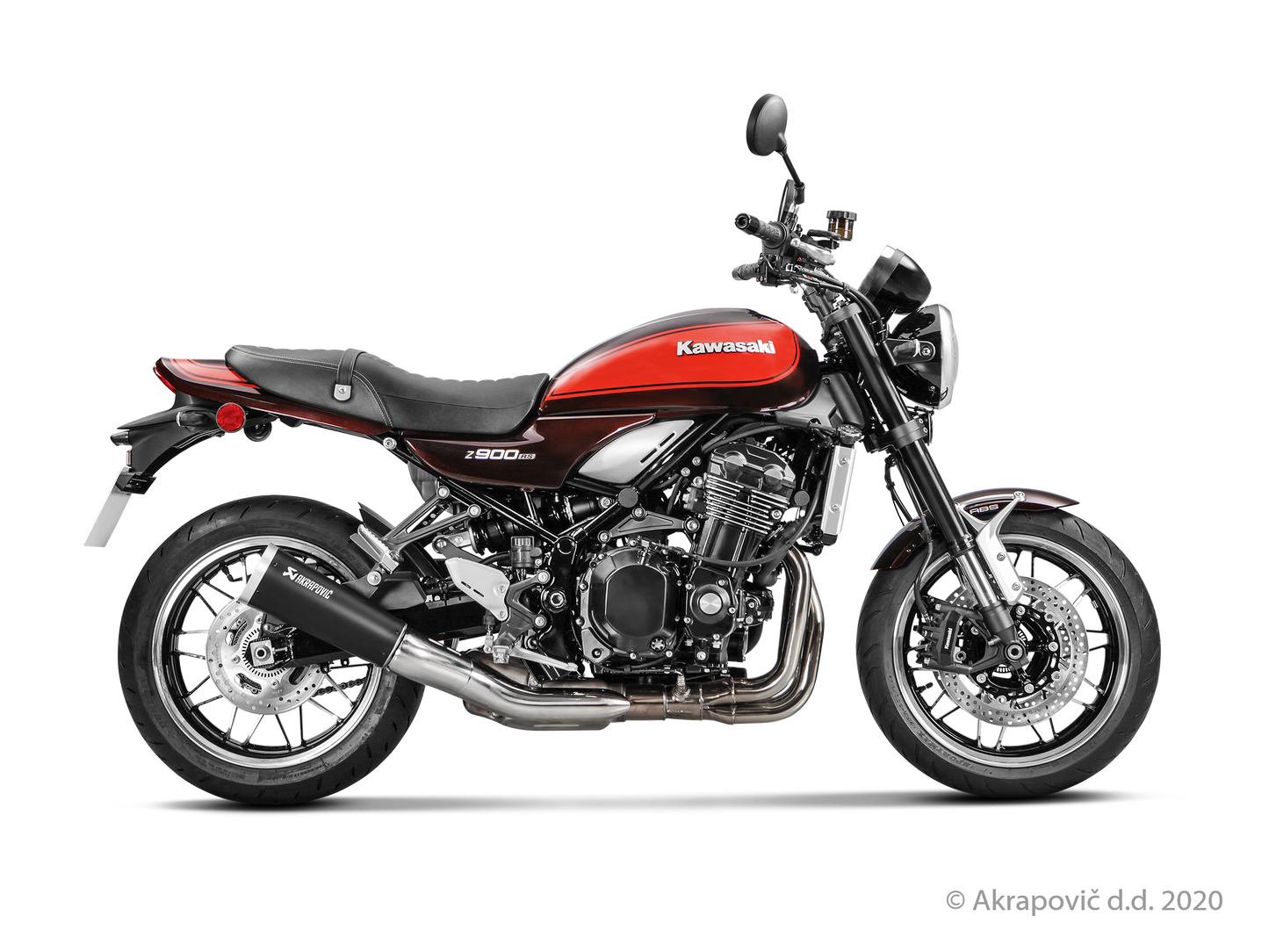 Kawasaki Z900 RS / Cafe Slip-On Line (Titanium) - (2018/2025)